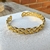Bracelete rede dourada - comprar online