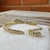 Bracelete cobra dourada - comprar online
