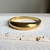 Bracelete canoa dourado - comprar online