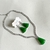 Conjunto verde esmeralda com navetes de zirconias