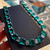 Conjunto turmalina zircônias - loja online