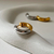 Argola mix de banhos prata e dourado - comprar online