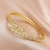 Bracelete cobra dourada