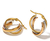 Brinco 3 ouros argola - comprar online