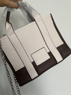 TOTE BAG BEIGE - Tienda Posher