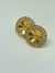 Brinco Dourado Trevinho com Zirconias - comprar online