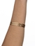 MEIO BRACELETE DOURADO FIOS LISOS