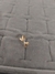 PIERCING FAKE DOURADO LINHA CRUZADA