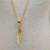 COLAR DOURADO PENA
