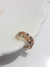 PIERCING FAKE DOURADO CRAVEJADO COLORIDO 2 LINHAS
