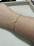 MEIO BRACELETE ONDULADO REGULAVEL