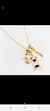 COLAR PERSONALIZADO DOURADO AMPULHETA NOME
