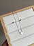 Conjunto prata trevo com bola lisa