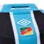 Camisa masculina do Grêmio I Tricolor Classic da Umbro, com listras azul e preta e logo da equipe.