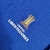 Camisa polo azul do Flamengo com detalhes em branco, edição especial Conmebol 23/24 para torcedores masculinos.