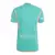 Camisa Inter Miami III 24/25 verde para torcedores, fabricada pela Adidas, com detalhes em laranja - messi