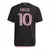 Camisa preta do Inter Miami II 24/25 com detalhes em rosa, modelo torcedor masculino da Adidas.