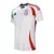 Camisa branca da Seleção da Itália II 24/25, com detalhes em verde e vermelho e patch da Eurocopa.