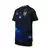Camisa preta do Botafogo Pré-jogo 24/25 com detalhes em azul e amarelo, confeccionada pela Reebok, ideal para torcedores masculinos.