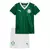 Kit infantil do Palmeiras, incluindo camisa verde com detalhes brancos e calção branco, fabricado pela Puma, perfeito para jovens torcedores-.verdão -Estêvão -Vitor Roque -palestra