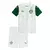 Kit infantil do Palmeiras, modelo Do Verdão II 25/26, com camiseta branca e detalhes verdes, ideal para jovens torcedores-palmeiras -verdão -Estêvão Vitor roque 