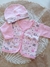 Batita + gorrito. 1 a 3 meses