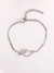 Pulseira aço Inox coração duplo antialérgico - Maryê Acessórios
