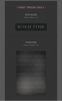 BLACKPINK - 2ND FULL ALBUM BORN PINK en internet