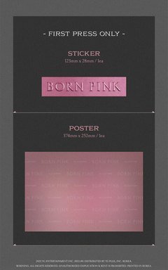 BLACKPINK - 2ND FULL ALBUM BORN PINK