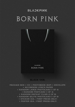 BLACKPINK - 2ND FULL ALBUM BORN PINK en internet