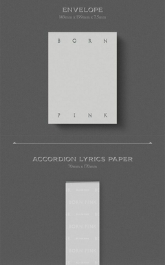 BLACKPINK - 2ND FULL ALBUM BORN PINK - comprar en línea