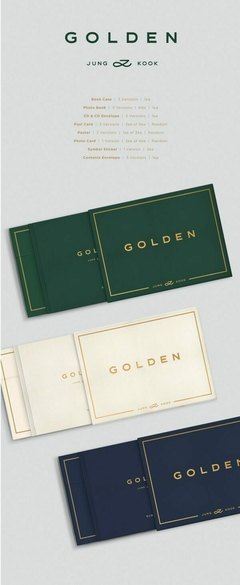 BTS JUNGKOOK GOLDEN SET + WEVERSE VER - comprar en línea