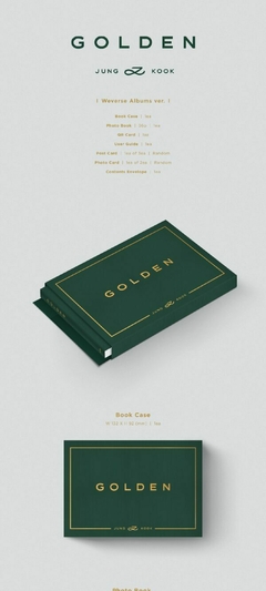 BTS Jungkook GOLDEN Weverse Album Ver. - comprar en línea