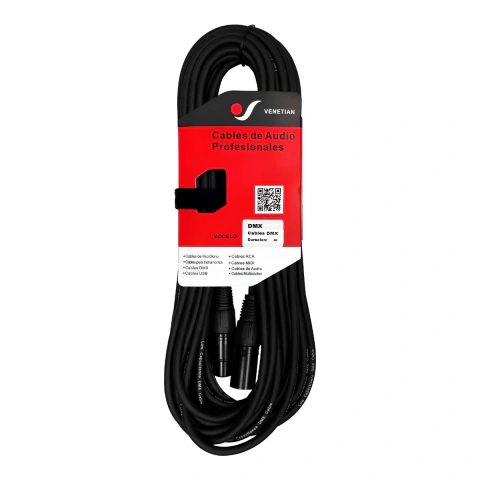 Cable Profesional Dmx Iluminación Xlr Canon 3m Macho Hembra