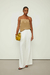 CALÇA PANTALONA BASIC COM LINHO OFF WHITE - ANIMALE - comprar online