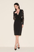 VESTIDO CREPE BLACK RENDA BLACK - ONE UP - comprar online