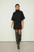 VESTIDO MALHA CREPE FRANZIDO - ANIMALE - comprar online