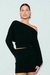 BLUSA MANGA LONGA OMBRO A OMBRO FLUIDA PRETO - ZEN OFICIAL - comprar online