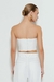CROPPED TOMARA QUE CAIA COM SOBREPOSICAO SHELL OFF WHITE - ZEN OFICIAL - ENCANTARE