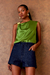 SHORT JEANS RECORTE - AGILITA - comprar online