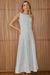 VESTIDO MIDI LINDSAY OFF WHITE - AGILITA - comprar online