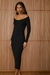 VESTIDO MIDI TRICOT - AGILITA - comprar online