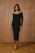 VESTIDO MIDI TRICOT - AGILITA - loja online