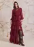 VESTIDO LONGO APLICAÇÃO EM RENDA - SKAZI - comprar online