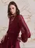 VESTIDO LONGO APLICAÇÃO EM RENDA - SKAZI na internet
