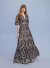 VESTIDO LONGO BORDADO FLORES - SKAZI na internet