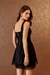 VESTIDO CURTO SAIA RENDA PRETO - AGILITA - ENCANTARE