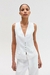 COLETE ALFAIATARIA LINHO OFF WHITE - TIG - comprar online