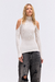BLUSA GOLA ALTA ABERTURA OMBRO MALHA - TIG