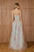 VESTIDO LONGO ANA DECOTE V ESTAMPADO MINT FLOWER - FABULOUS AGILITA - loja online
